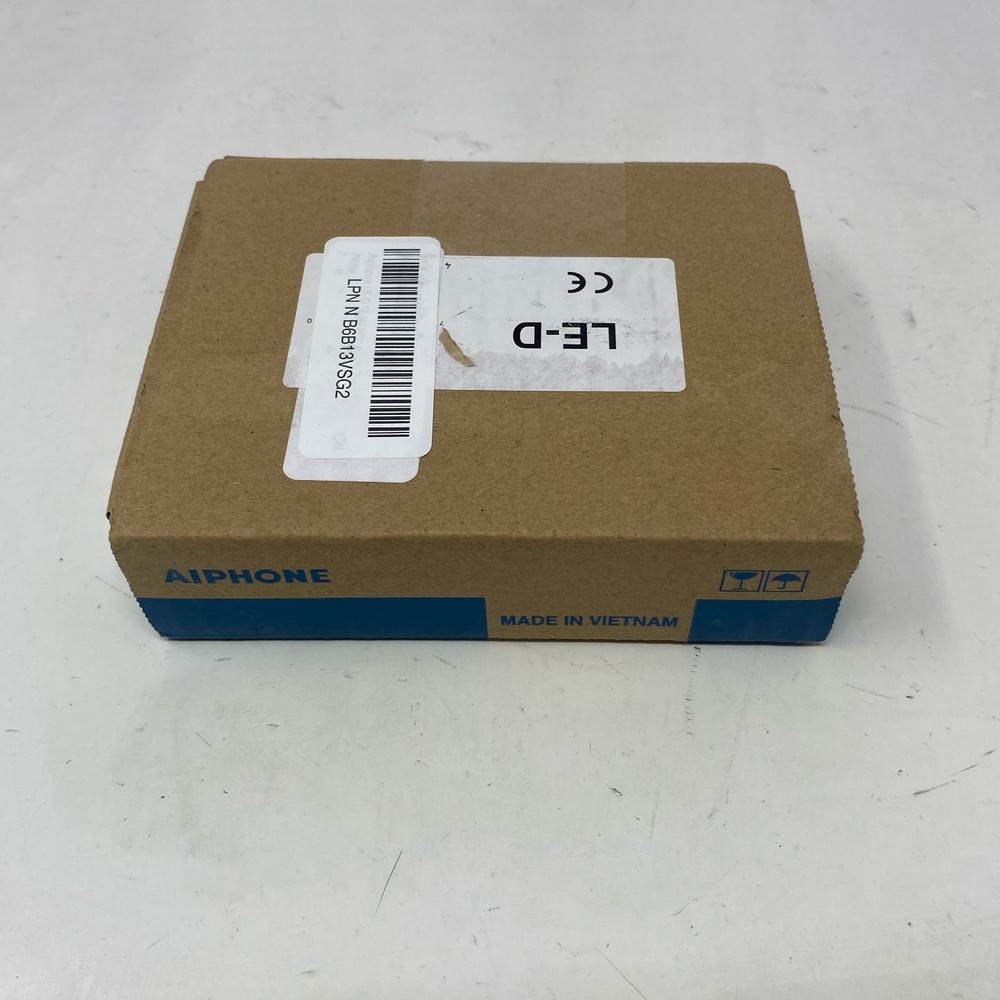 Aiphone LE-D Surface Audio Door Station, White, Surface Mount