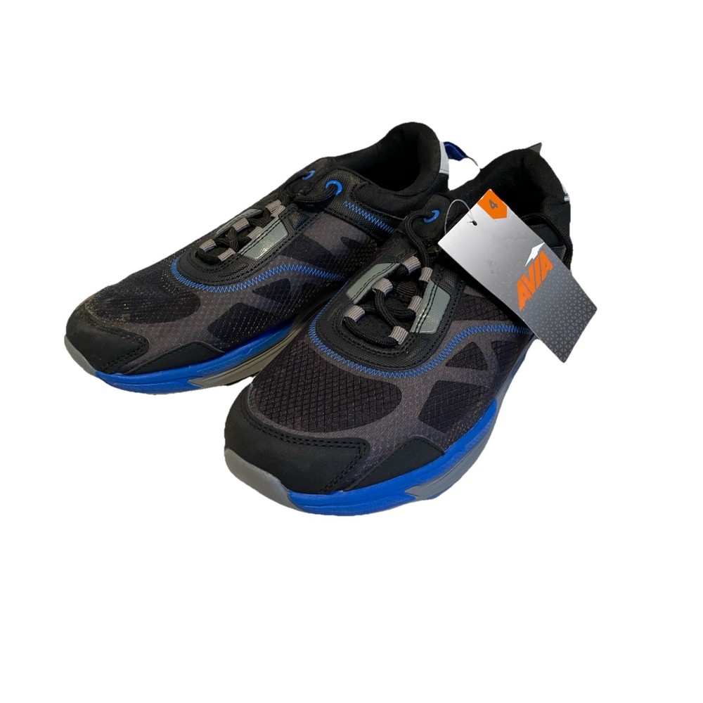 Avia Boys Knit Trail Sneakers Size 4