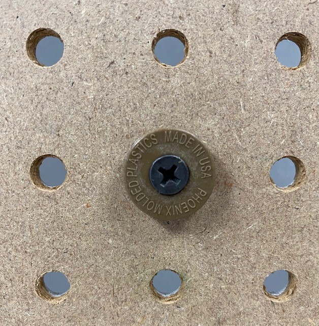 PEG BOARD MOUNTING POSTS