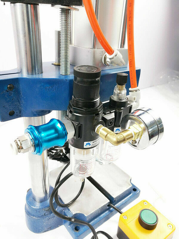 TECHTONGDA 110V Pneumatic Punch Machine 440Lb/200kg without Display Controller