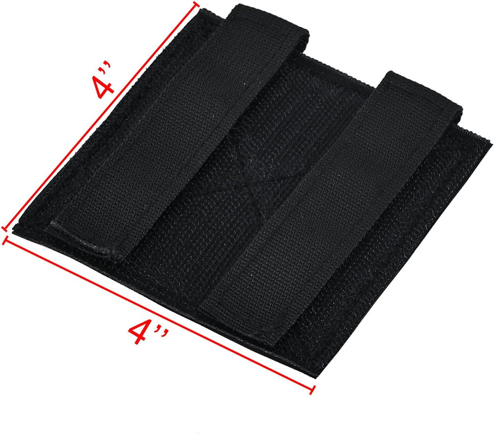 Molle Patch Panel,Hook&Loop Adapter Panel for Patch Badges,Tactical Molle Hook a