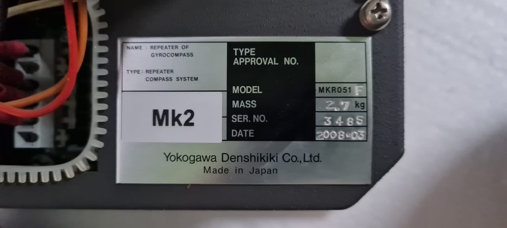 ALPHATRON ALPHACOURSE G MKR 051 REPEATER FOR GYRO COMPASS