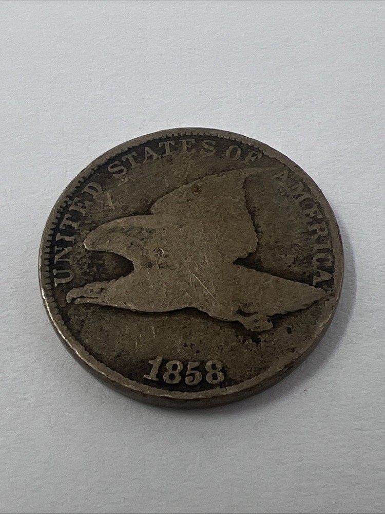 1858 Flying Eagle Cent #1507