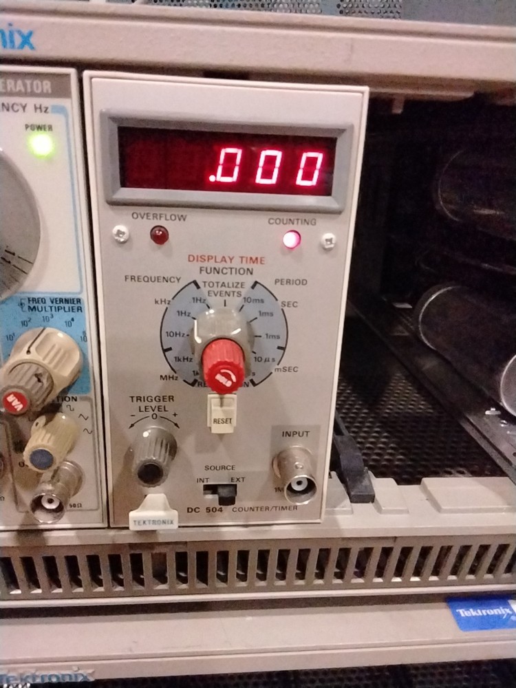 Tektronix DC504 Counter Timer Module #1