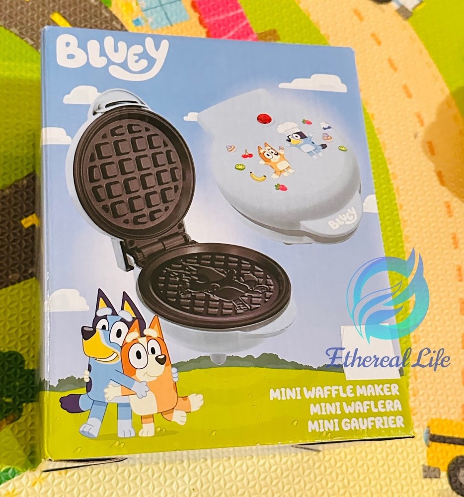 Bluey Mini Waffle Maker new