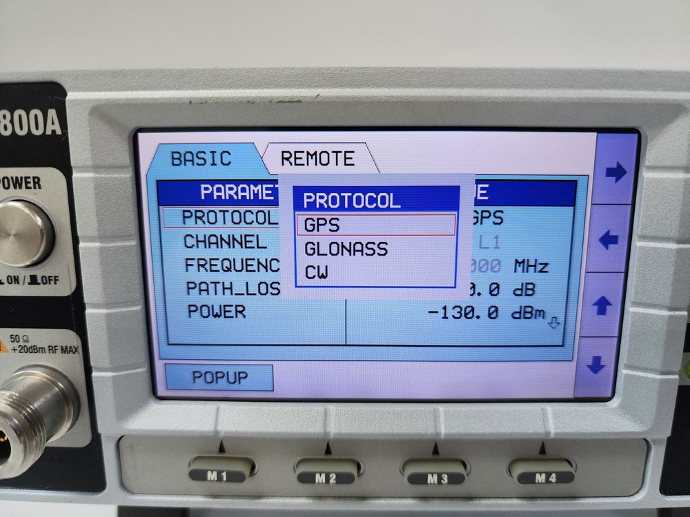TESCOM TC-2800A GNSS Signal Generator, GPS, GLONASS
