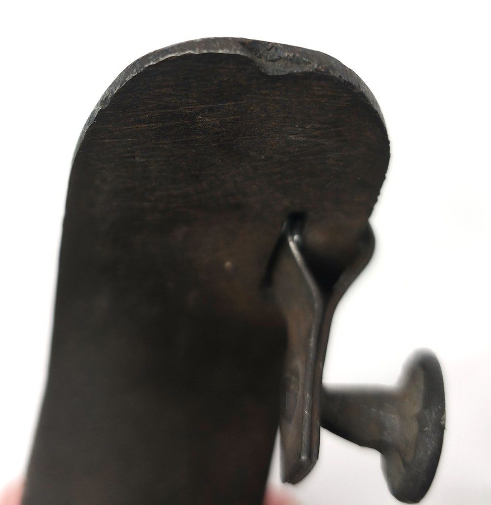 Antique Spanish Style Hand Made Iron Spur with Hand Tooled Pattern ~ Video