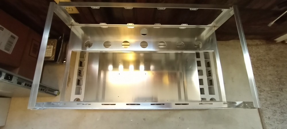 Stackable Heavy Duty 8 GPU Aluminum Mining Rig Frame Open Air Miner Case USA