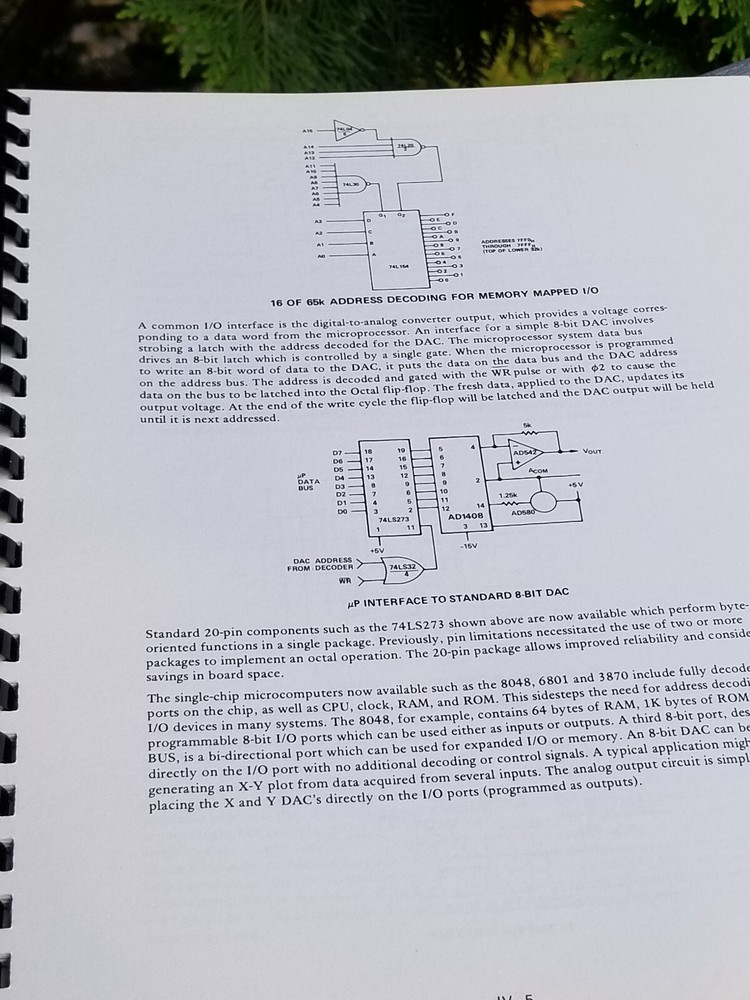 VINTAGE ELECTRONICS BOOK DATA AQUISITION SYSTEM ANALOG DEVICE INTEGRATED CIRCUIT