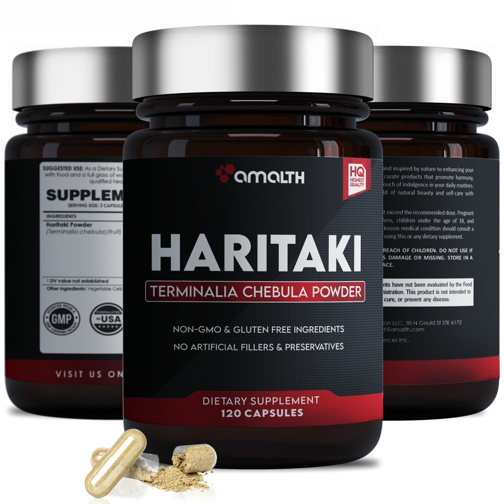 Haritaki Powder 120 Capsules