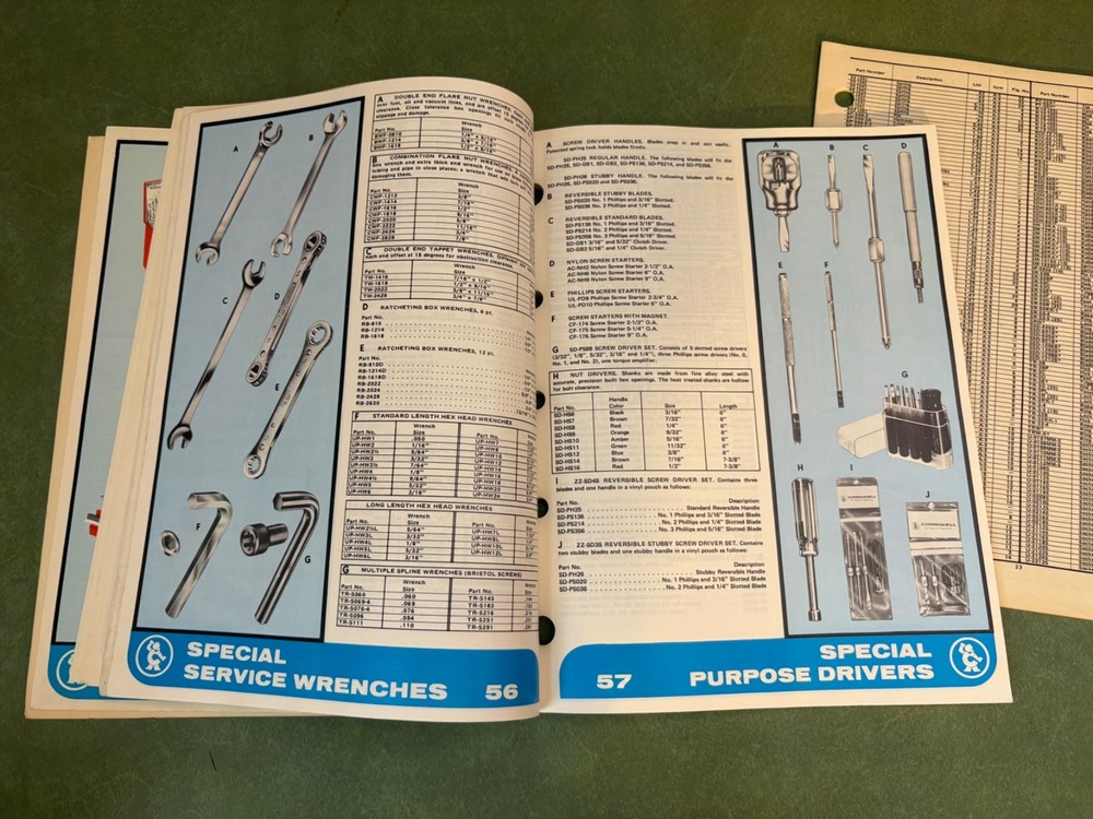 1972 Cornwell Tools A-73 Catalog 144 Pages