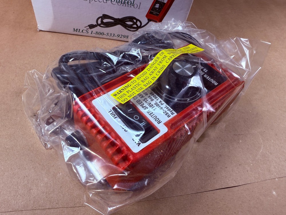 NEW in Box - MLCS Solid State Router Motor Speed Control 9400 - 15 amp