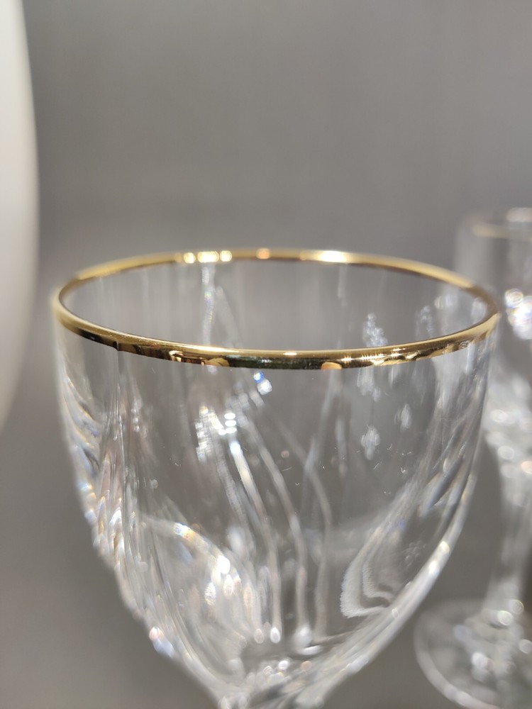 Lenox Gold Debut Wine Glasses. Four Pcs.