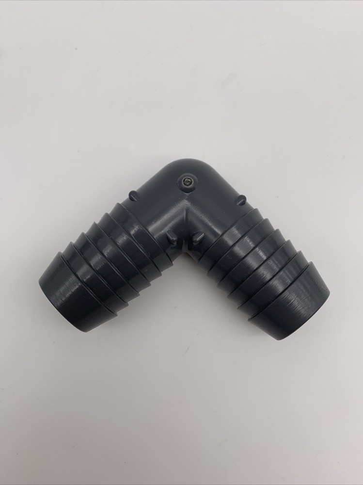 Lasco 1" x 1" PVC Insert 90 Degree Elbow Pipe Fitting