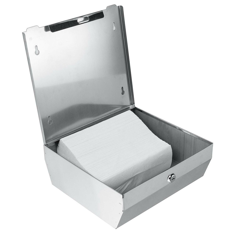 Paper Towel Dispenser Stainless Steel Waterproof Touchless C-Fold/Multi-Fold