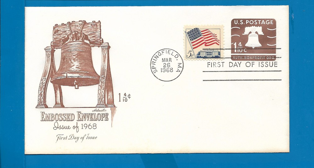 Scott U548 Liberty Bell Mar 26, 1968 Artmaster FDC BOXA