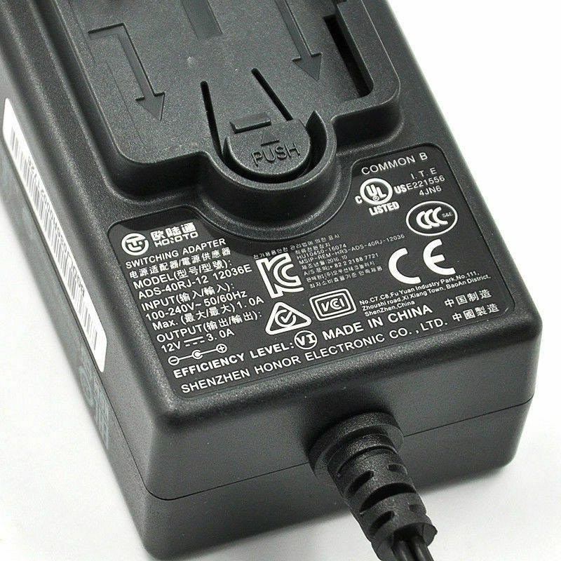 Authentic AC Power Adapter for Seagate BackUp Plus Hub External HDD Modular Plug