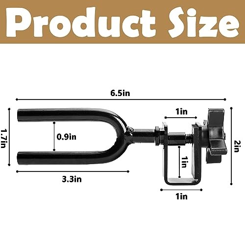 codree Tree Stand Bow Holder- 12 Teeth Adjustable Hunting Bow Holder- Easy 1 Pc