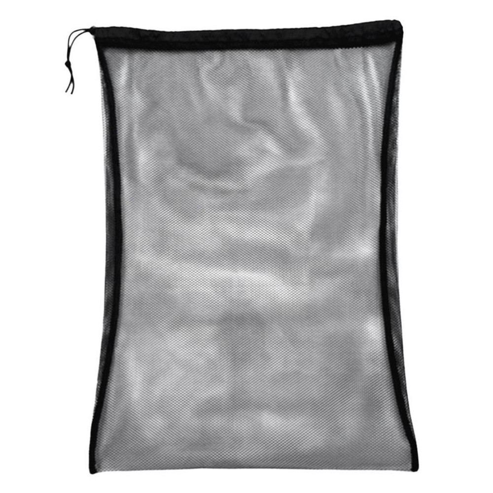 Multi Functional Drawstring Mesh Bag for Swim Beach Dive