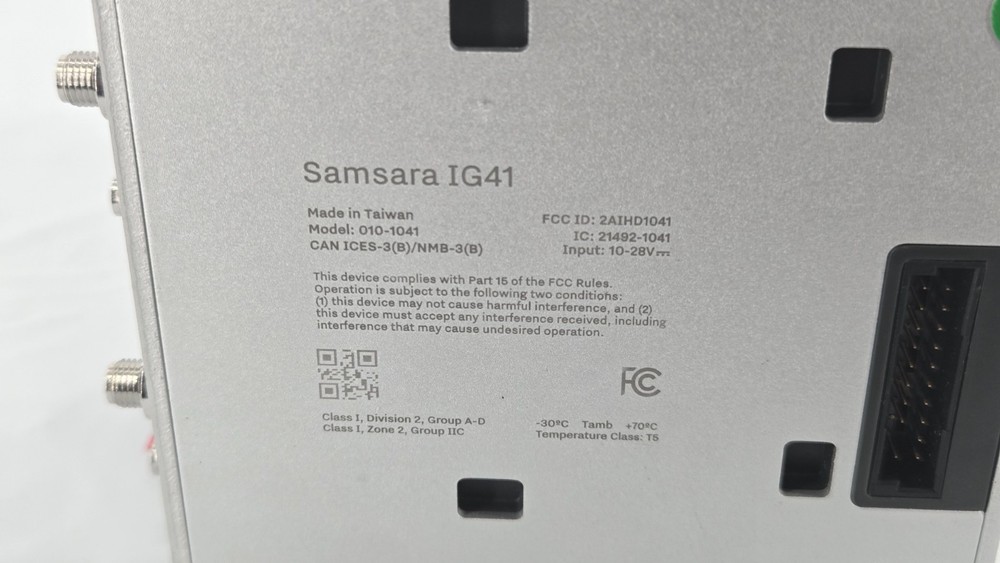 Samsara IG41 Industrial Controller Gateway Link Model 010-1041