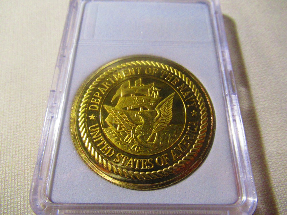 US NAVY - USS LAWRENCE (DDG-4) Challenge Coin