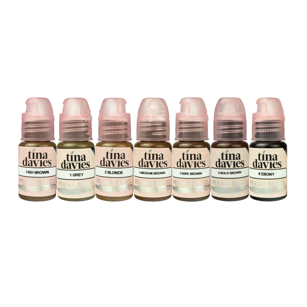PERMA BLEND Tina Davies X Permanent Makeup Microblading Permablend Pigment Ink