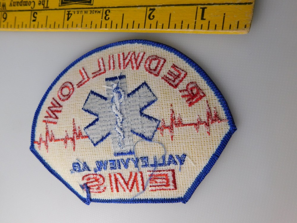 REDWILLOW EMS VALLEYVIEW ALBERTA EMERGENCY PATCH SHOULDER CREST EMS CANADA