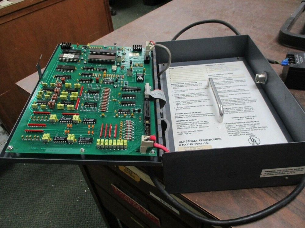 Red Jacket Electronics Automatic Line Leak Detector PPM4000 Used