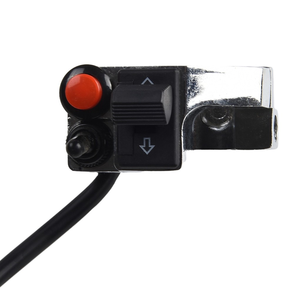 Handlebar Switch Motorcycle 50cm Cable 7/8\" ABS Plastic Left Pratical