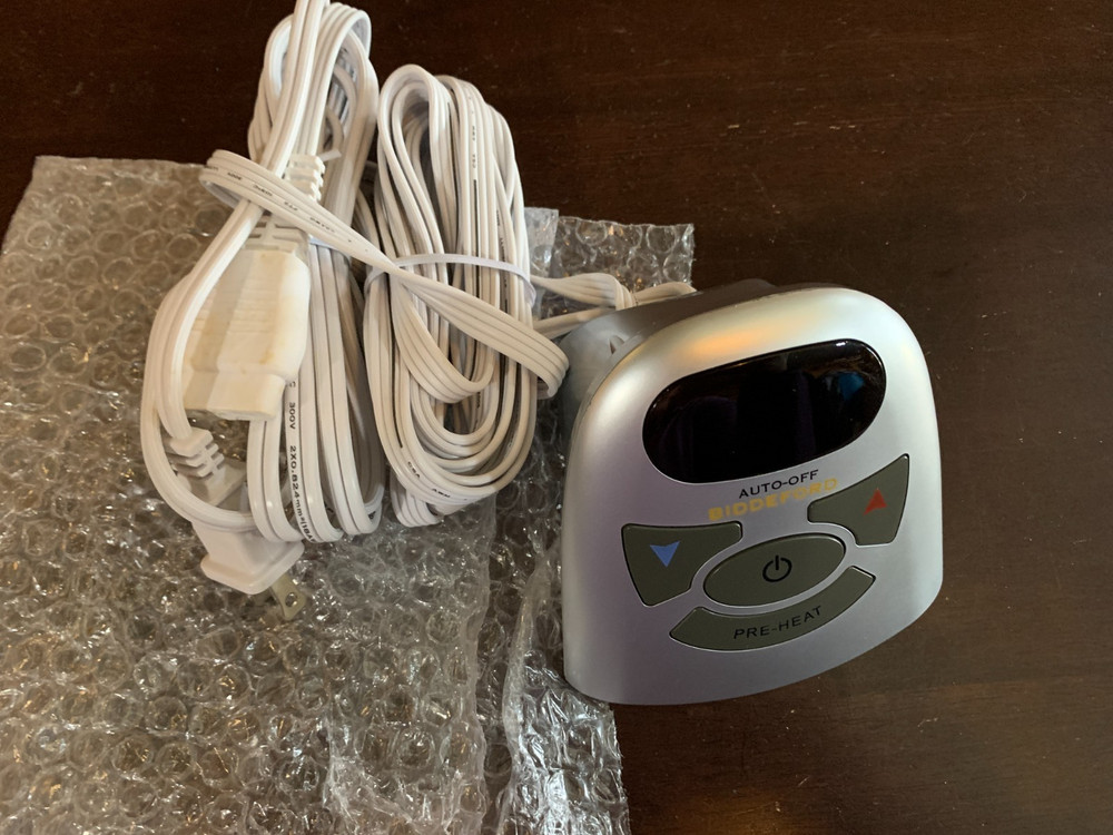 Electric Heated Blanket Controller 4-prong Biddeford Blankets TC16B0 180watts
