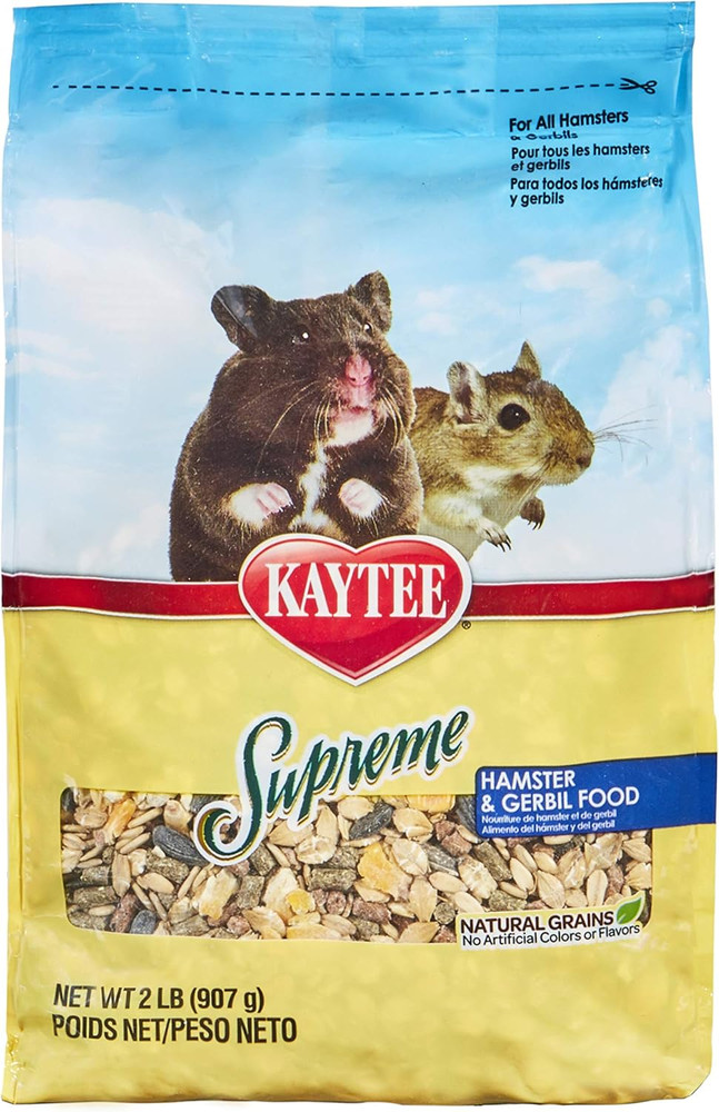 Supreme Hamster & Gerbil Food, 2 Lb