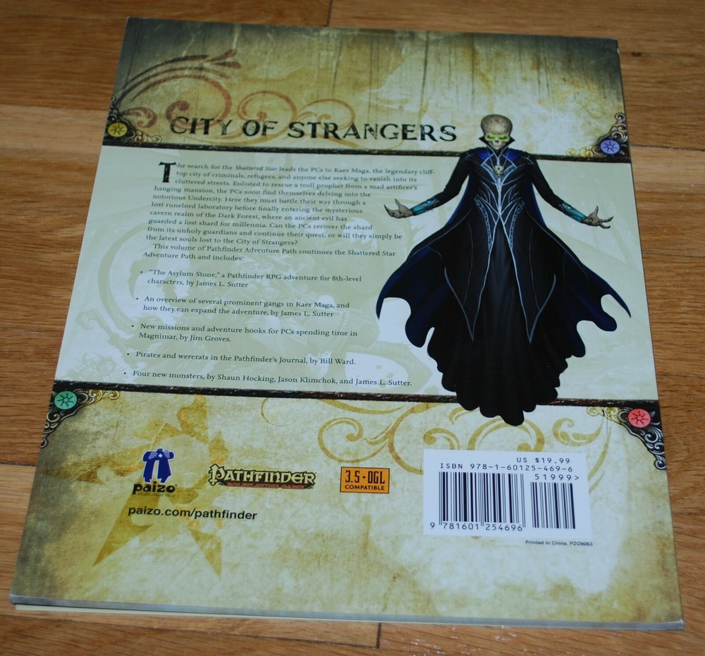 Pathfinder Shattered Star: The Asylum Stone Adventure Path