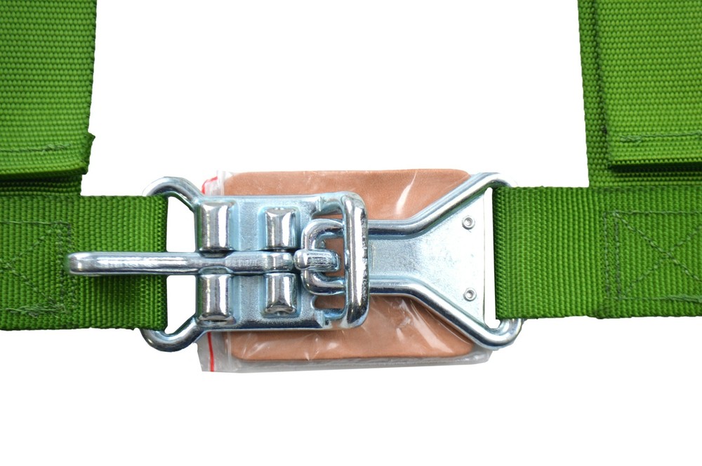 2" LATCH & LINK Y FLOOR MOUNT HARNESS 3 POINT BUGGY BELT PULL DOWN LAP LIMEGREEN
