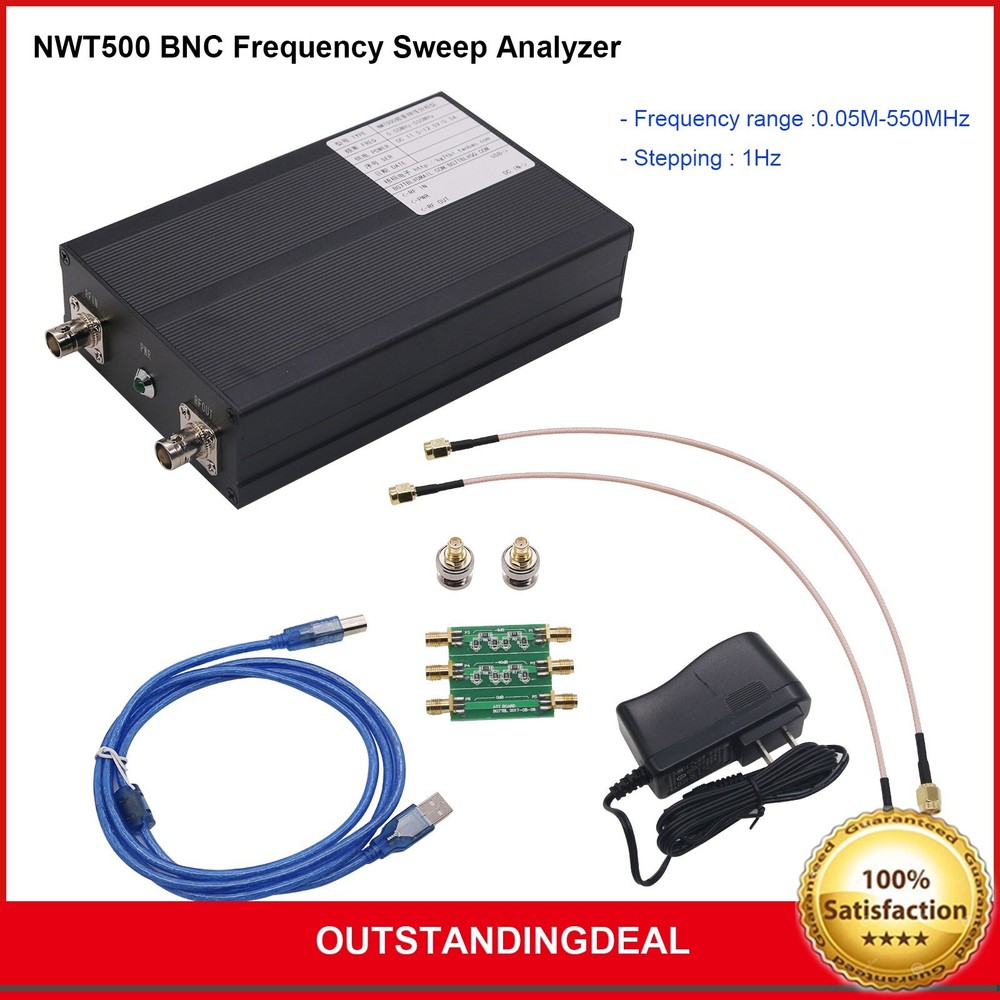 NWT500 50K-550M Frequency Sweep Analyzer Amplitude Frequency Meter DC12V ot25