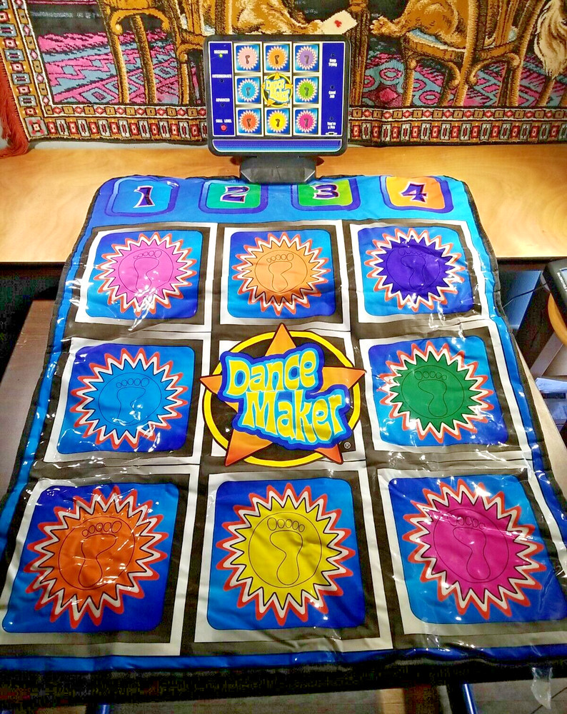 1999 Diva Dance Maker Electronic Dance Pad Game Works by Moose Mountain
