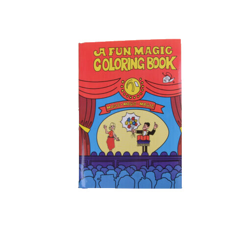 Magic Tricks "A Fun Magic Coloring Book" Small Version 5.5" x 4" Kid Size M4