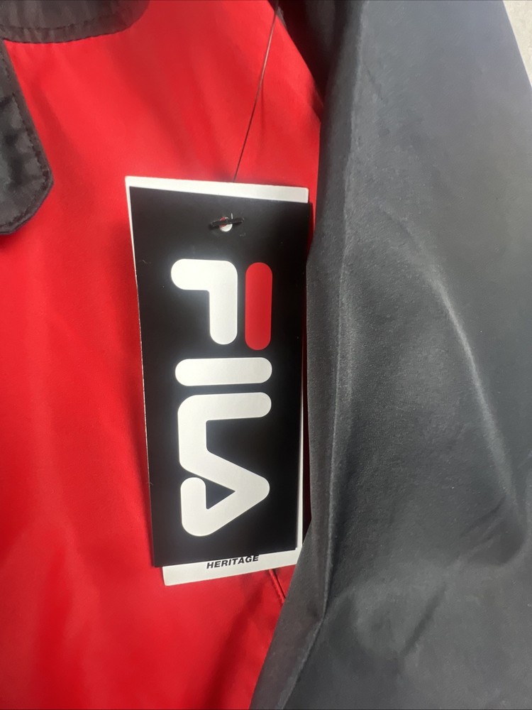 FILA Men's Pullover Windbreaker Jacket 1/4 Zip Size Large - NWT