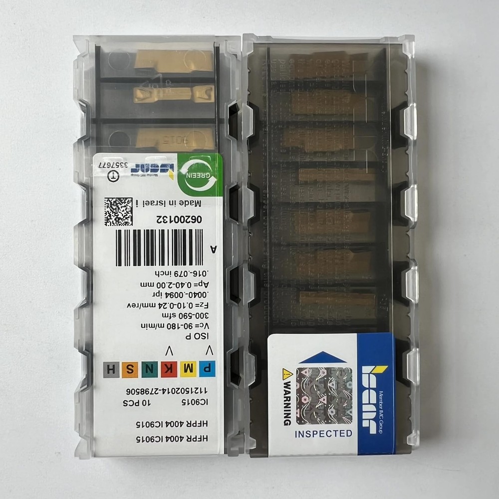 ISCAR / HFPR4004 IC9015 / Industrial indexable carbide inserts 10 Pcs
