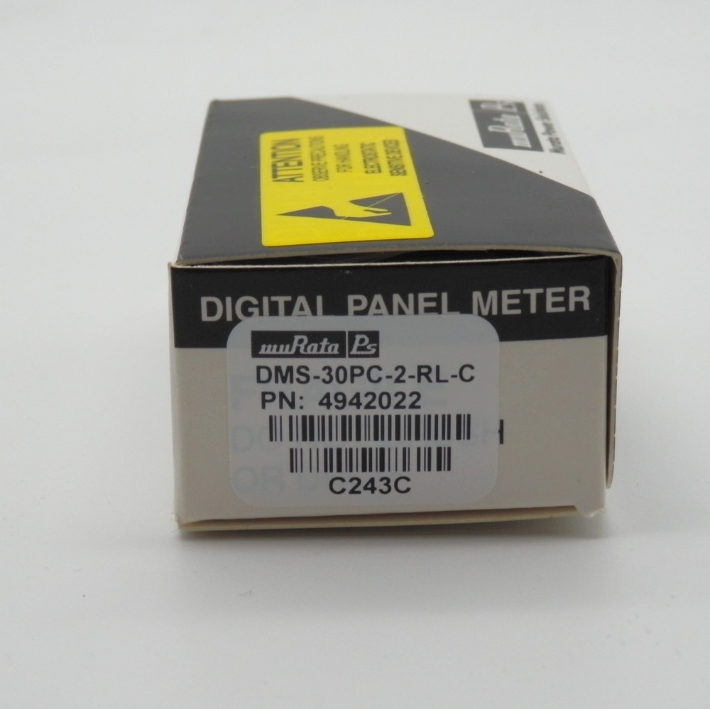 Murata Power Solutions 20VDC LED Panel Mount Voltmeter DMS-30PC-2-RL-C