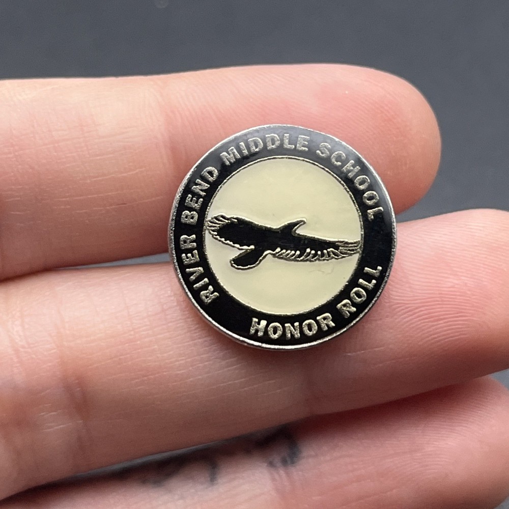 River Bend Middle School Honor Roll Lapel Hat Pin