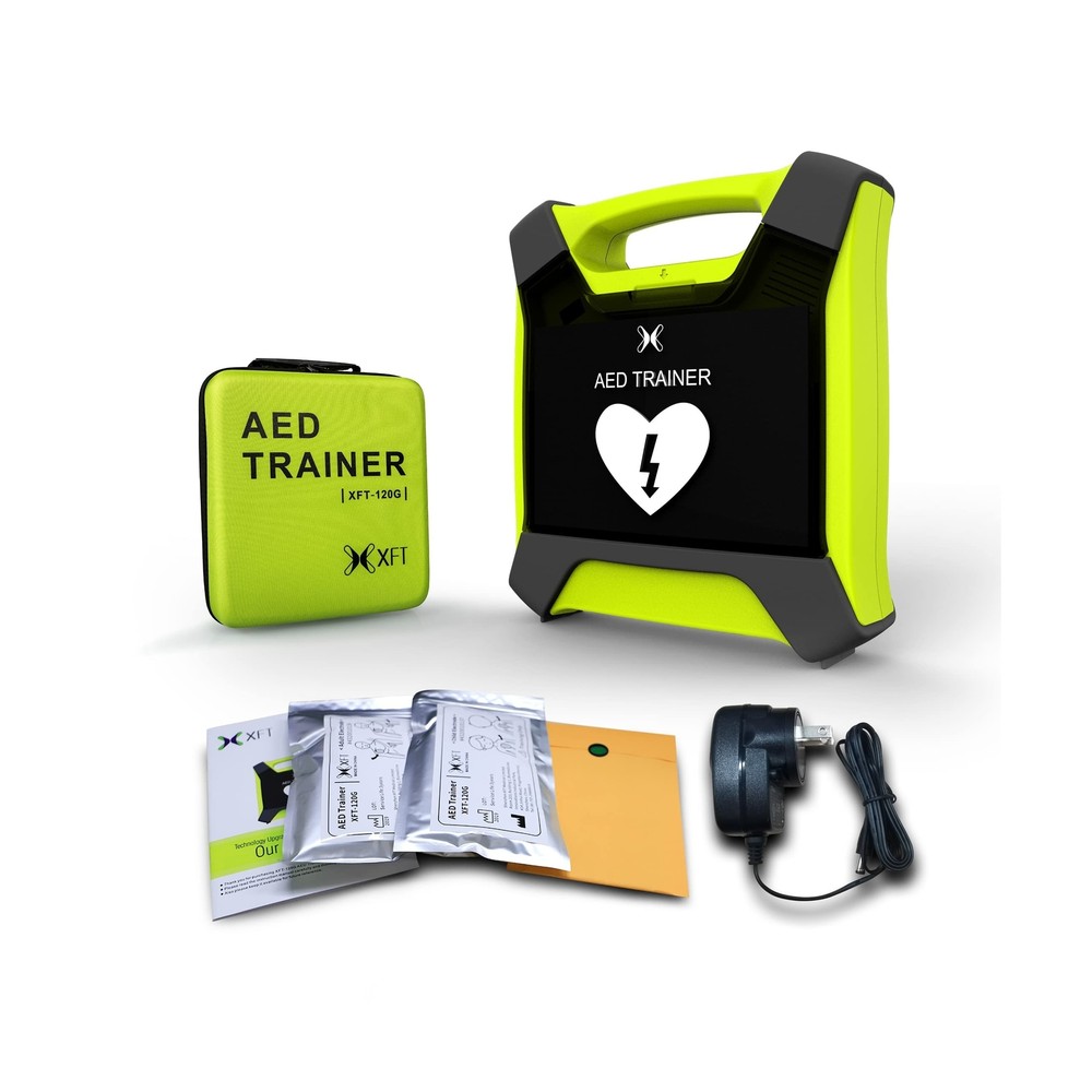 AED Trainer, XFT Professional AED Training Kit CPR Training Equipment Trainin...