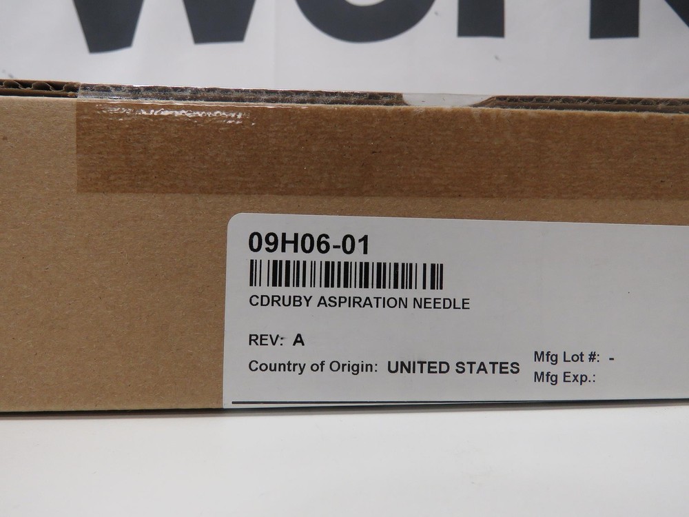 2023 Abbott 09H06-01 Cell DYN Ruby Aspiration Needle - New