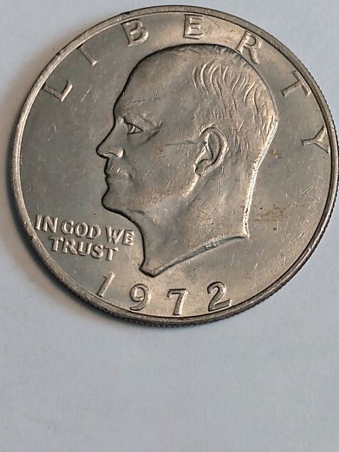 1972-Eisenhower Dollar