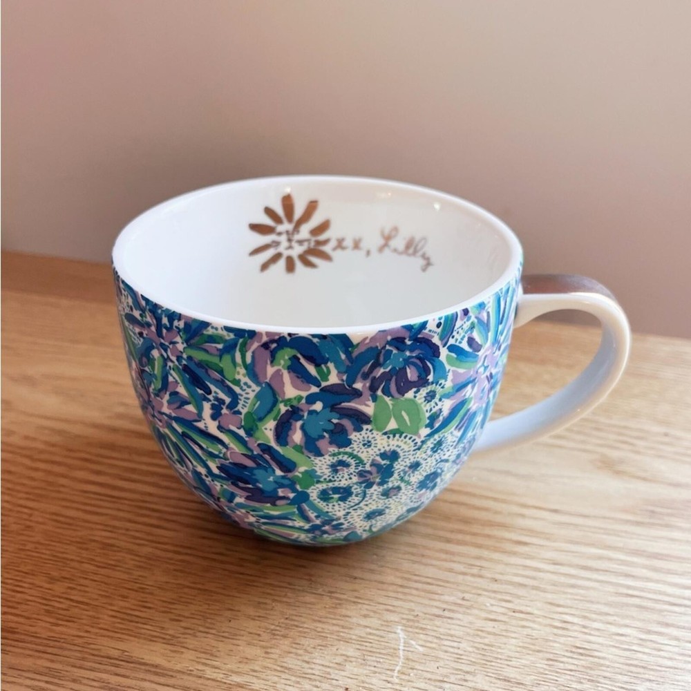 Lily Pulitzer Ceramic Patterned Mug