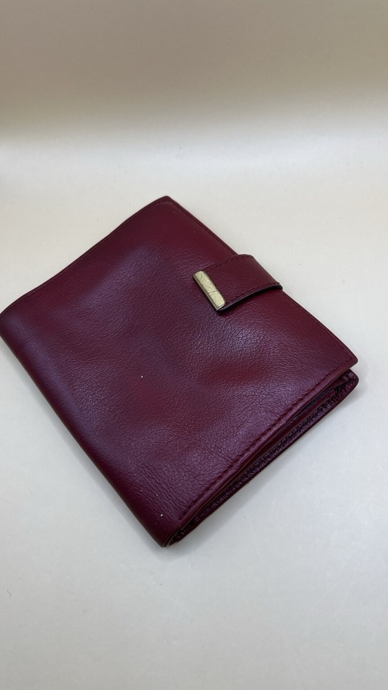 Vintage Rolex Red Leather Wallet