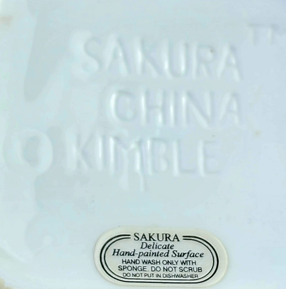 SAKURA Barns Figural Sugar Bowl, Embossed/Textured Red Barn