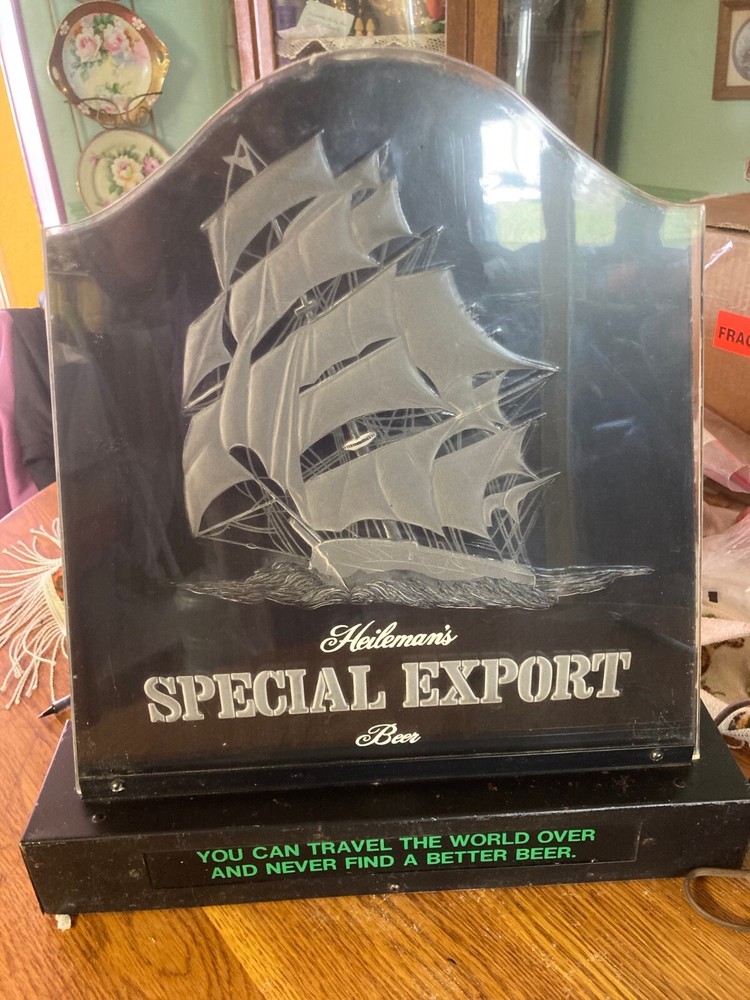 Special Export lighted sailing ship standing sign 17".5 x 16"w on &off switch
