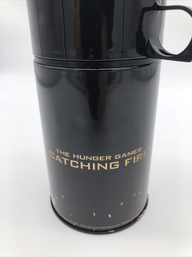 2013 HUNGER GAMES THERMOS Cup Catching Fire NECA