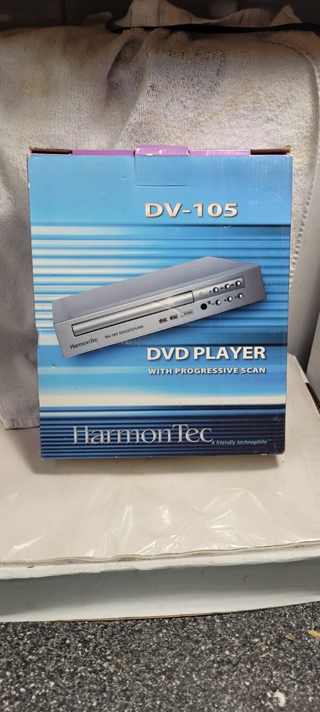 Harmontec Dv-105 Dvd/media Player ( Tested And Works)