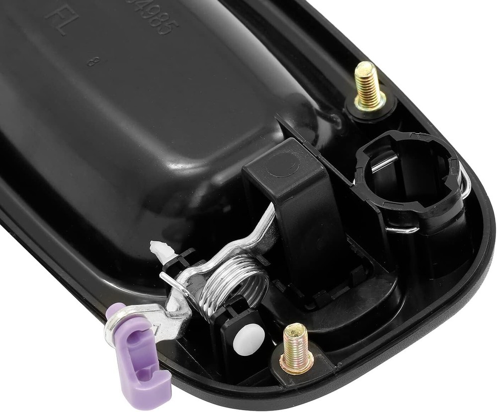 Door Handle Outside Exterior Front Black Driver Side Left LH for Chevy GMC